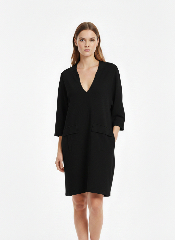 Abito corto nero Bravaa