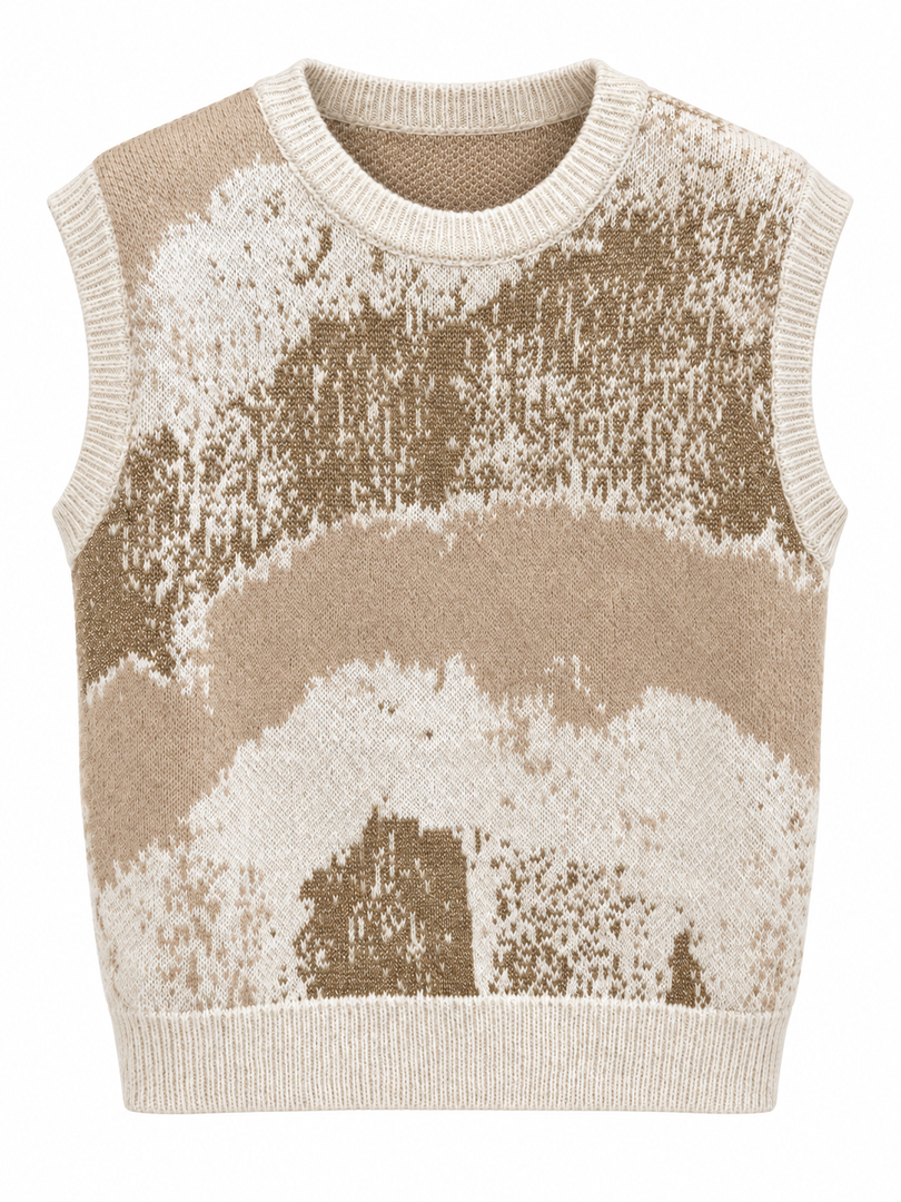 Gilet Jacquard