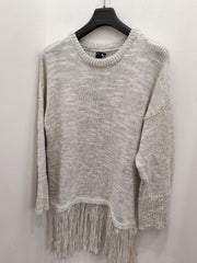 Maglione con frange