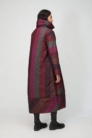 Cappotto imbottito multicolor