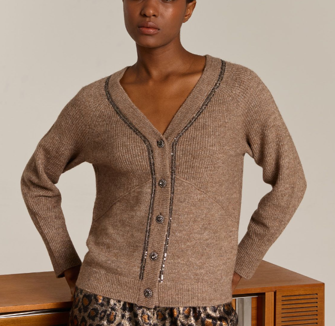 Cardigan corto
