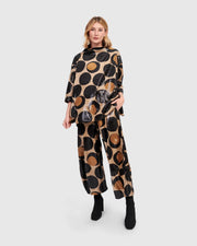 Pantaloni con paillettes