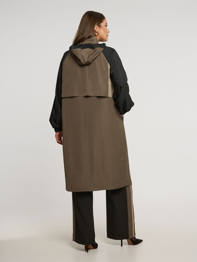 Impermeabile in taffetà