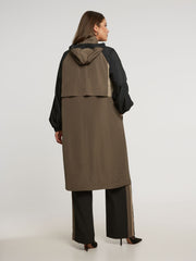 Impermeabile in taffetà